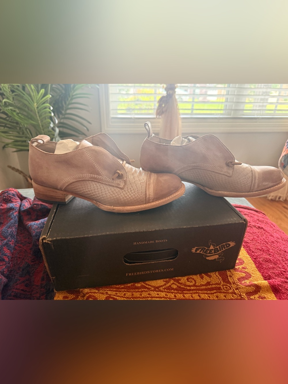 Freebird Brown Leather Flats - Mabel - Picture 17 of 17